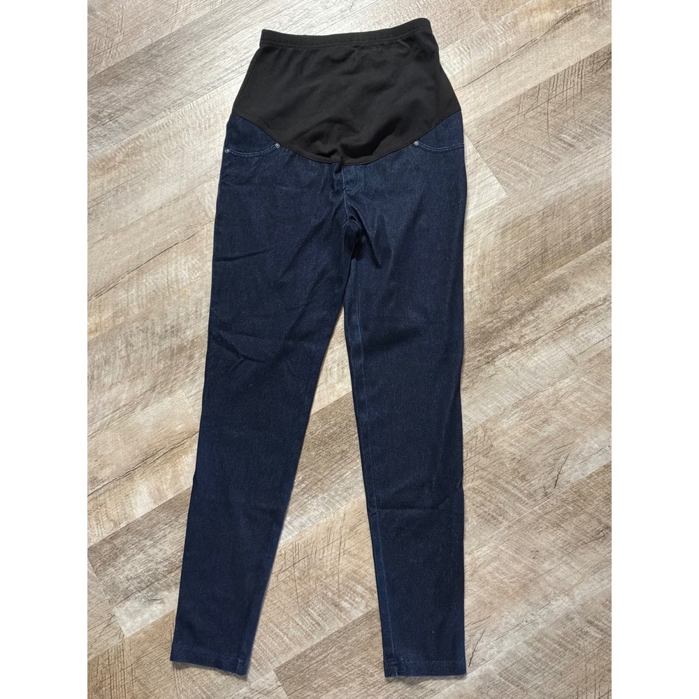 NWOT Time and Tru Maternity Jeggings Skinny Jeans Stretch Dark Wash Size S